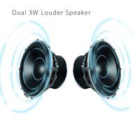 Lugulake Aluminum Portable Bluetooth 4.0 Speaker with Stand Dock, HIFI, 2x 3Watts, Enhanced Bass, 10 Hours Playtime... N13