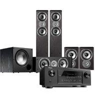 Polk Audio HDL-300-5.1 Home Theater Package with Denon AVR-S910W Reciever