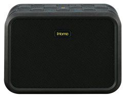 iHome IBN6BEX Rugged Portable Waterproof Bluetooth Stereo Speaker - Black N2
