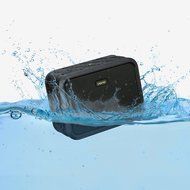 iHome IBN6BEX Rugged Portable Waterproof Bluetooth Stereo Speaker - Black N4