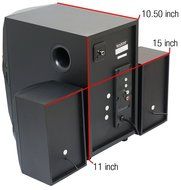 Boytone BT-324F, 2.1 Bluetooth powerful home theater speaker systems, with FM Radio, SD USB ports, digital play... N4