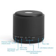 Bluetooth Speaker, Cambond Indoor Loudspeaker Built-in Mic Handsfree Call Round Bluetooth Wireless iPhone Speaker... N3