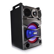 Pyle PSUFM1238BT Bluetooth PA Loudspeaker Karaoke Entertainment System, Wireless Mic
