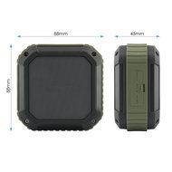 CRDC Life Waterproof Wireless Bluetooth 4.0 Portable Speakers Outdoor Sport MP3 Music Phone Speaker, Black N9