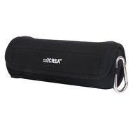 co2CREA(TM) Black PU Leather Case Travel Carry Bag Protective Skin Motor Bike Bicycle Mount Carabiner Clip For... N6