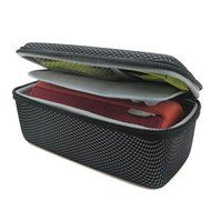 co2CREA(TM) Black PU Leather Case Travel Carry Bag Protective Skin Motor Bike Bicycle Mount Carabiner Clip For... N9
