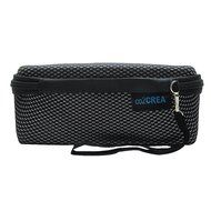 co2CREA(TM) Black PU Leather Case Travel Carry Bag Protective Skin Motor Bike Bicycle Mount Carabiner Clip For... N10