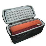 co2CREA(TM) Black PU Leather Case Travel Carry Bag Protective Skin Motor Bike Bicycle Mount Carabiner Clip For... N16