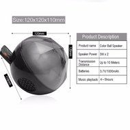 Bluetooth Speakers,ELEGIANT Hi-Fi Portable Wireless Stereo Speaker with Remote Control,LED Color Changing Ball... N7