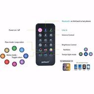 Bluetooth Speakers,ELEGIANT Hi-Fi Portable Wireless Stereo Speaker with Remote Control,LED Color Changing Ball... N9