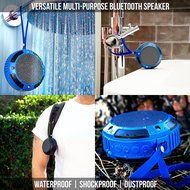 Waterproof Bluetooth Speaker, Alpatronix AX320 Ultra-Portable Wireless Shockproof Speaker with Built-in Mic, Passive... N2