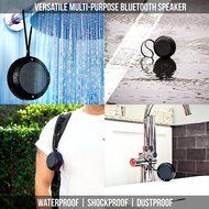 Waterproof Bluetooth Speaker, Alpatronix AX320 Ultra-Portable Wireless Shockproof Speaker with Built-in Mic, Passive... N11