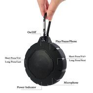 Waterproof Bluetooth Speaker, iXCC Portable Wireless Bluetooth 4.0 Speaker with Rich Bass, Hands-free Microphone... N6