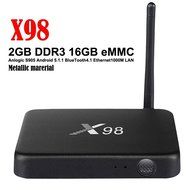 iNepo X98 Android 5.1 Smart TV BOX S905 2GB Ram 16GB Flash Kodi 16.0 Bluetooth 4.1 Support 4K H.265 Metallic Case...