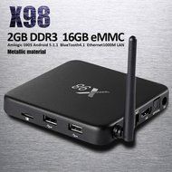iNepo X98 Android 5.1 Smart TV BOX S905 2GB Ram 16GB Flash Kodi 16.0 Bluetooth 4.1 Support 4K H.265 Metallic Case... N2