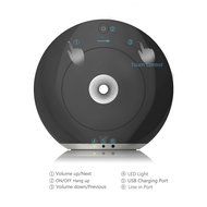 MCOCEAN Portable Wireless Bluetooth Speaker Stereo Resonant Sound Hifi Speaker Indoor Travel Shockproof Gray N3