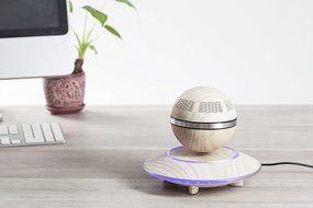Levitating Bluetooth Speaker - Floating Wireless Speaker - SciFi Speaker by Wasserstein (Black) N12