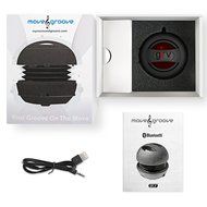 Move&amp;Groove GrvMini GRV6579 Wireless Portable Mini Bluetooth Speaker with Enhanced Bass Resonator and Rechargeable... N6
