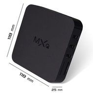 General Smart Tv Box MXQ Quad Core Android 4.4 Smart Media Player Hdmi Wifi Lan 4k 1080p H.265 N3