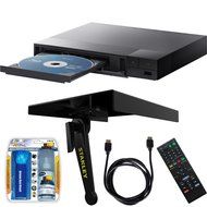 Sony BDP-S3700 Streaming Blu-ray Disc Player with Wi-Fi w/ Cleaning Kit and HDMI Cable Bundle N5