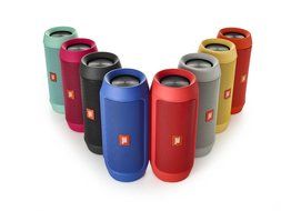 JBL Charge 2+ Splashproof Portable Bluetooth Speaker (Black) N5
