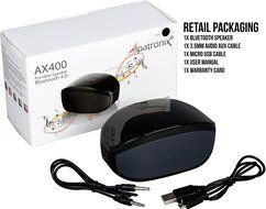 Bluetooth Speaker, Alpatronix AX400 Portable Mini Wireless Stereo Speaker with 6W Loud Volume, Subwoofer, Built-in... N8