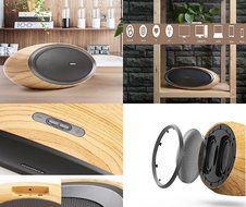 Wireless Bluetooth 4.0 Speaker 8800mAH Power Bank Rechargeable Battery Charger Hi-Fi Aluminum NFC TF Card AUX-in... N11