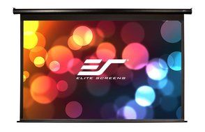 Elite Screens VMAX2, 110-inch 16:9, Wall Ceiling Electric Motorized Drop Down HD Projection Projector Screen,... N2