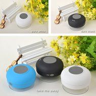 Ecandy Bluetooth Shower Speaker, Water Resistant, Hands Free Portable Speakerphone with Mic, Control Buttons and... N18