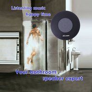 Ecandy Bluetooth Shower Speaker, Water Resistant, Hands Free Portable Speakerphone with Mic, Control Buttons and... N20