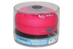 Guppy&reg; Water Resistant Bluetooth Shower Speaker - Wireless Portable Audio, New 2015 Model - Kid-friendly, Built-in... N32