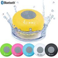 Guppy&reg; Water Resistant Bluetooth Shower Speaker - Wireless Portable Audio, New 2015 Model - Kid-friendly, Built-in... N39
