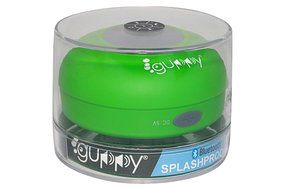 Guppy&reg; Water Resistant Bluetooth Shower Speaker - Wireless Portable Audio, New 2015 Model - Kid-friendly, Built-in... N56