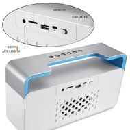 Bluetooth Stereo Speakers Portable, LNKOO Classic Sound Cannon Wireless Powerful Sound with Enhanced Bass Surround... N12