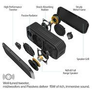 Divoom Outdoor2 Stereo Wireless Bluetooth Speaker (Black) N6
