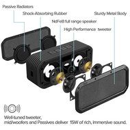 Divoom Outdoor2 Stereo Wireless Bluetooth Speaker (Black) N15