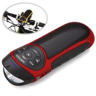Ivation Bike Beakin: Portable Rechargeable Bluetooth Speakers &amp; MP3 Player w/ MicroSD Card Slot, AUX Input, FM... N8
