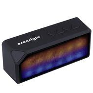 Esonstyle Mini Wireless Bluetooth Speaker with Color Changing LED Lights,Built-in Mic, AUX ,TF Audio, FM Radio...