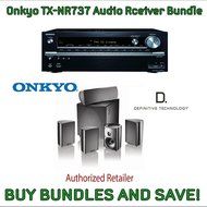 Onkyo TX-NR737 7.2-Channel Network A/V Receiver + Definitive Technology ProCinema 600 5.1 Speaker System Bundle