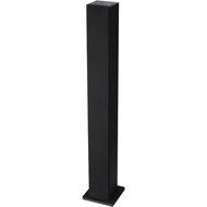 Sylvania SP263G Bluetooth FM Radio USB Charging Tower Speaker, Black