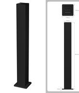 Sylvania SP263G Bluetooth FM Radio USB Charging Tower Speaker, Black N2