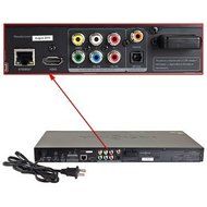 Insignia NS-WBRDVD2 Blu Ray DVD Player, Wi-FI Built-In N2