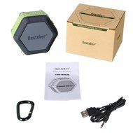Bluetooth Speakers, Besteker Portable Wireless Speakers IP67 Waterproof NFC Pairing Function 2-in-1 USB Cable... N7