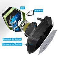 Bluetooth Speakers, Besteker Portable Wireless Speakers IP67 Waterproof NFC Pairing Function 2-in-1 USB Cable... N9