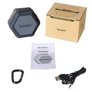 Bluetooth Speakers, Besteker Portable Wireless Speakers IP67 Waterproof NFC Pairing Function 2-in-1 USB Cable... N15