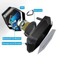 Bluetooth Speakers, Besteker Portable Wireless Speakers IP67 Waterproof NFC Pairing Function 2-in-1 USB Cable... N16