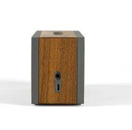 Grain Audio PWS.01 Packable Encased Bluetooth Wireless Speaker System with 8 Hour Rechargeable Battery (Walnut) N3