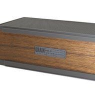 Grain Audio PWS.01 Packable Encased Bluetooth Wireless Speaker System with 8 Hour Rechargeable Battery (Walnut) N5
