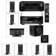 Klipsch Gallery G-12 7.1 Home Theater System-SW-310-Denon AVR-X2100W 7.2Channel