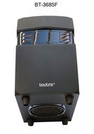 Boytone BT-3685F, Wireless Bluetooth 2.1 Multimedia Powerful Bass System with FM Radio, Remote Control, Aux Port... N3
